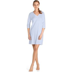 HANRO - Pure Essence - Nachthemd - Licht Glanzend - Katoen - Driekwart Mouwen