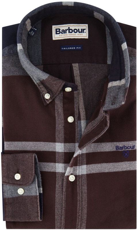 Barbour - Vrijetijdsoverhemd - Ruitjes - Tailored Fit - Puur Katoen