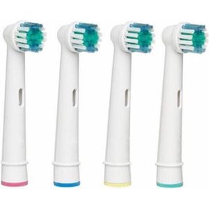 Opzetborstels Precision Clean passend op Oral-B - 4 stuks - Bolco SB-17A