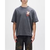 Deus Ex Machina - DUF251449C - T-shirt - Donkergrijs - Korte Mouwen