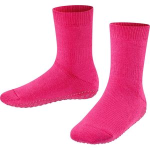 FALKE Catspads antislip noppen katoen merino wol huissokken kinderen roze - Maat 35-38