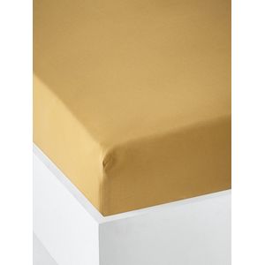 Vertbaudet - Effen - Hoeslaken - Wit - Katoen, 4 Elastische Hoeken, 60 x 120 cm of 70 x 140 cm