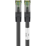 Premium S/FTP CAT8.1 40 Gigabit netwerkkabel / zwart - LSZH - 20 meter