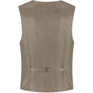 Gents - Gilet heren - Gilet - Polyblend - Cappuccino Beige - Maat 48/L