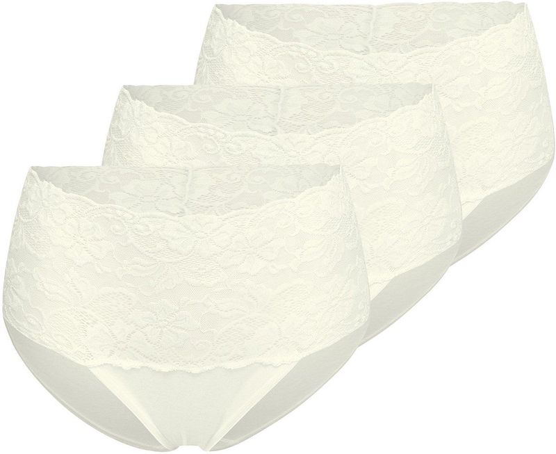 Nina von C - Dames Taille Slip - Champagne - Biologisch Katoen - 3-Pack