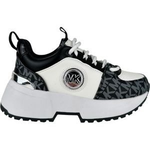 Michael Kors Meisjes Sneakers Wit MK01348110 Cosmo Logo