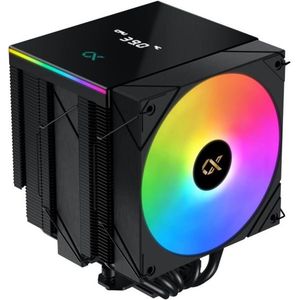 CPU-koeler - XIGMATEK AK6 Dual Digital - AMD AM5/AM4 - 2x 120 mm ARGB-ventilator - Zwart