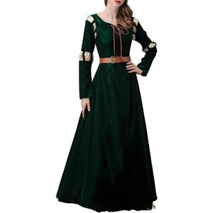 Zeynomax - Middeleeuws Renaissance Kostuum Dames Cosplay Jurk Halloween Outfit | Historische Kleding