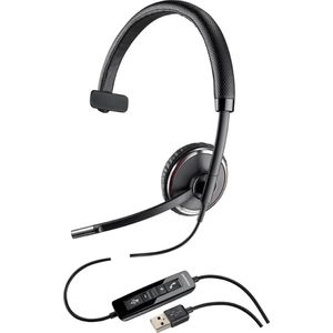 Plantronics Blackwire C510-M Monauraal Hoofdband Zwart hoofdtelefoon