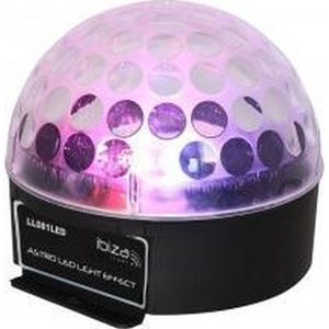 Led discolamp muziekgestuurde kleuren bal (LL081LED)