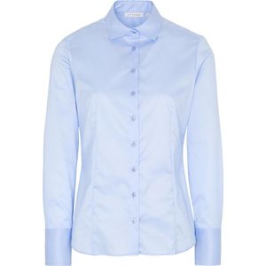 ETERNA dames blouse modern classic - lichtblauw - Maat: 36