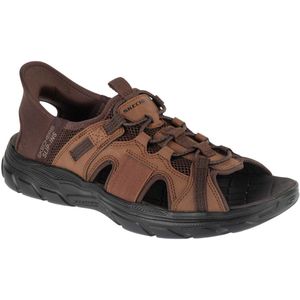 Skechers - Revolted SS - Sandalen - Bruin - Materiaal: Textiel