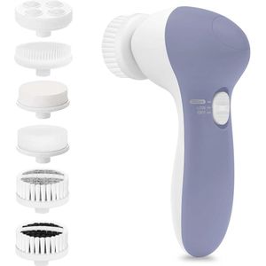Elektrische Gezichtsreinigingsborstel met 7 Opzetborstels voor Diepe Reiniging en Exfoliatie