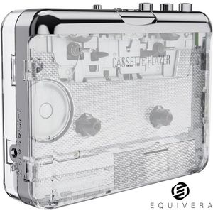Equivera Cassette Speler - Cassette - Cassettespeler - Cassettebandjes - Cassetterecorder