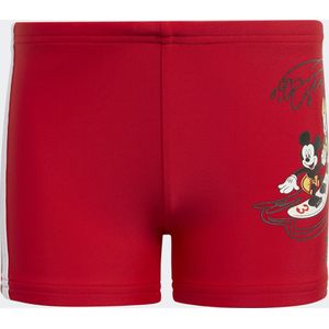adidas Sportswear adidas x Disney Mickey Mouse Surf-Print Zwemboxer - Kinderen - Rood- 152