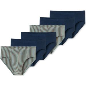 Schiesser Heren slip / onderbroek 6 pack 95/5 Essentials - Cotton