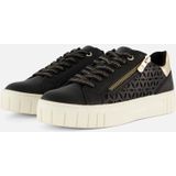 Marco Tozzi - Sneakers - Zwart - Synthetisch