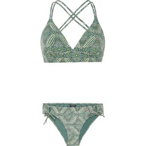 Protest Prtgoofy – Triangle bikini set Dames – Kruisbanden – Uitneembare vulling – Veggie Green