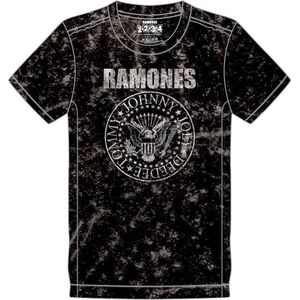 Ramones - Presidential Seal Heren T-shirt - 2XL - Zwart