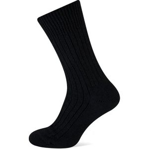 Hertex wollen sokken - gebreide sokken - 50% Wol - HRS6900 - Zwart.