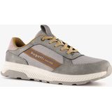Bugatti - Sneakers - Grijs - Textiel - Vetersluiting