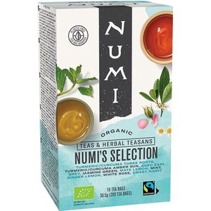 Numi - Collectie thee van Numi - Biologische thee (4 doosjes)