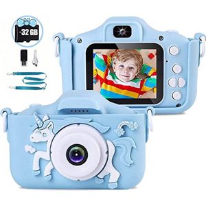 Kindercamera, digitale camera-afdrukcamera - fotocamera - Perfect cadeau, educatief speelgoed en creatief doe-het-zelf werk