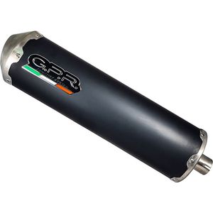 Gpr Exhaust Systems Evo4 Road Gts 250 06-08 Gehomologeerd Compleet Uitlaatsysteem Zwart Homologated