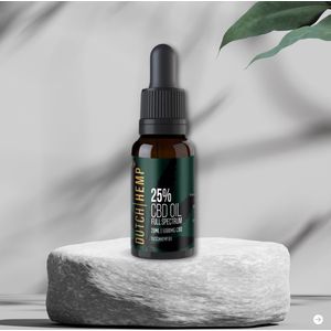 Dutch Hemp CBD-olie 25% - 20 ml - full spectrum