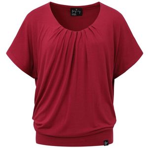 Forplay Beth Dames T-shirt - bordeaux - M
