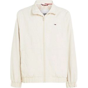 Tommy Jeans Tjm Essential Jacket Jassen Heren - Zomerjas - Beige - Maat L