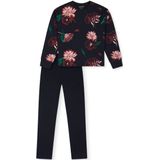 Schiesser meisjes pyjamaset, Nachtblauw 183038, 140