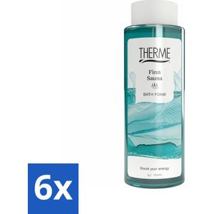 Therme - Finn Sauna - Badschuim - Verfrissend - Verzorgend - 500ml - Voordeelverpakking - 6 stuks