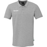 Kempa - Prime Polo Shirt - Donkergrijs Gemêleerd - T-shirt met Polokraag