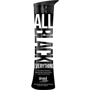 Devoted Creations All Black Everything fles - Zonnebankcrème - 250 ml