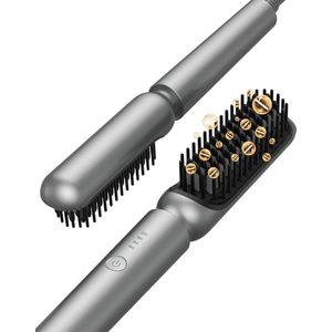 DailySupplies® Baard Stijltang - Stijlborstel - Styler - Grijs