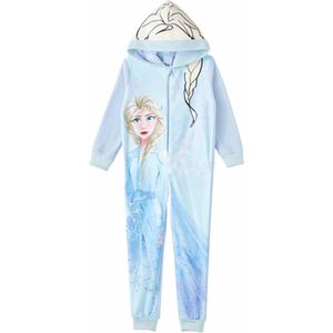 Disney Frozen fleece Onesie - jumpsuit - blauw - Maat 104