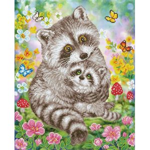 DIAMOND DOTZ Lieve Wasberen - Diamond Painting - 17.667 Dotz - 52x42 cm