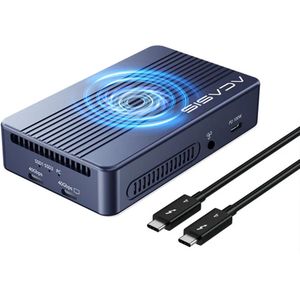 Acasis - TBU405PROMAX - 40Gbps - Thunderbolt 4/3 - M.2 NVMe - 2 Bay RAID SSD Enclosure