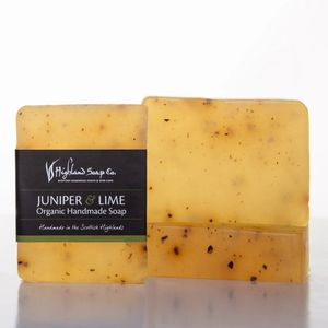 Juniper & Lime – Houtachtig & Fris - Biologische Glycerine Zeep 150g