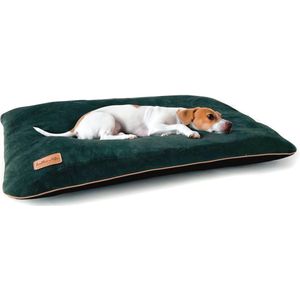 Waterdicht honden- en kattenkussen met afneembare hoes - Zacht en duurzaam diervriendelijk materiaal (M: 90x60 cm)