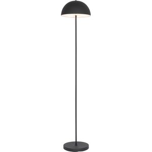 QAZQA keira - Moderne LED Dimbare Vloerlamp | Staande Lamp met Dimmer - 1 lichts - H 161.6 cm - Zwart - Buitenverlichting