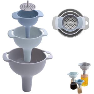 Keukentrechterset - Multifunctioneel en duurzaam - set van 3