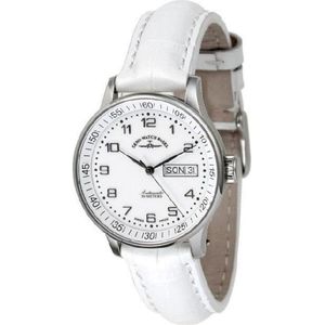 Zeno-horloge - Polshorloge - Heren - Middelgrote maat wit - 336DD-c2
