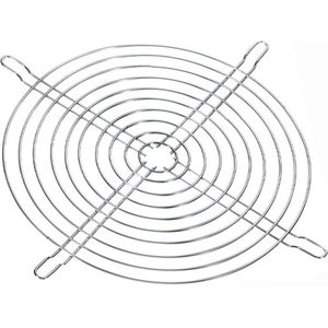 PC Ventilator Beschermer – Fan Guard Grill 150x150 mm – Chroom