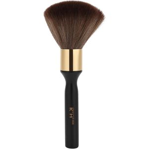 Allecto plus - Neck Duster voor Kapper en Huishouden, Zwart, Comfortabele Grip, Haarborstel