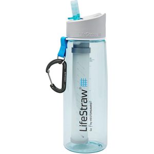 LifeStraw® drinkfles met waterfilter Go 2-stage filtration - Licht Blauw
