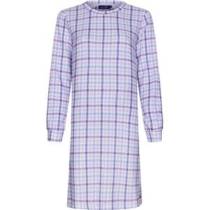 Dames Nachthemd Rebelle - Ice Checks - Lila - Maat 38