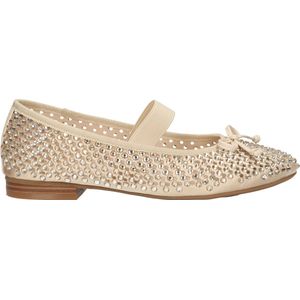 La Strada Loafer beige met steentjes dames - maat 41