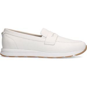 No Stress - Dames - Witte leren loafers - Maat 41